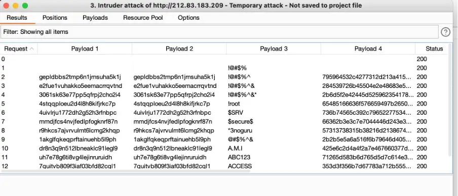 Using BurpSuite to update anti csrf tokens in phpMyAdmin Step 12